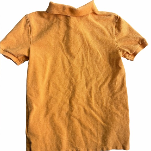 Polo Ralph‎ Lauren Boys’ Orange Short Sleeve Polo Shirt Size 7 Classic Fit - Picture 3 of 4